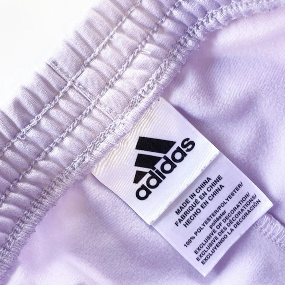 Adidas baby girls lavender sweatpants